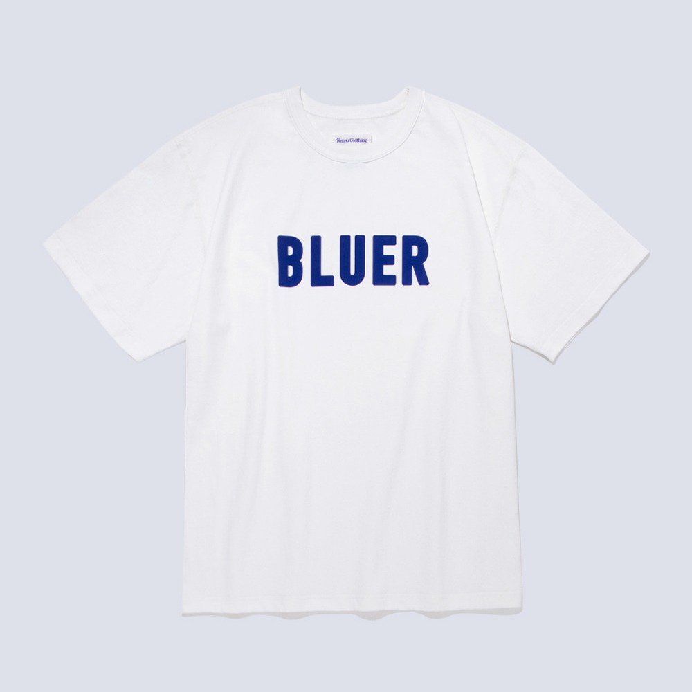 NAMER CLOTHINGBluer Team T-Shirts(White)