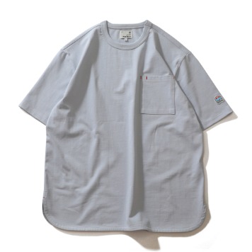 HORLISUNEmery Short Sleeve Pocket Seasonal T-Shirts(Sky Blue)