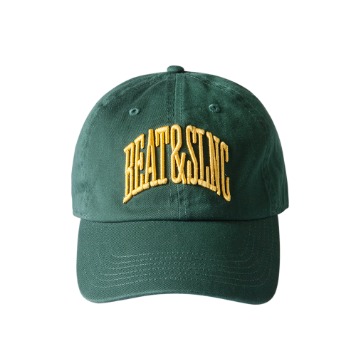 BEAT &amp; SLNCClassic Logo Ball Cap(Green)