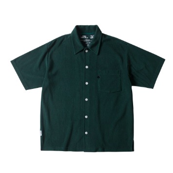 BEAT &amp; SLNCTerry Half Shirts(Green)