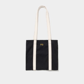 StanrayTote Bag(Black Sateen / Natural Strap)