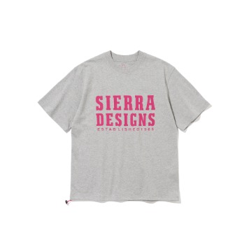 SIERRA DESIGNSSD Logo S/S Tee(Melange Gray)20% Off