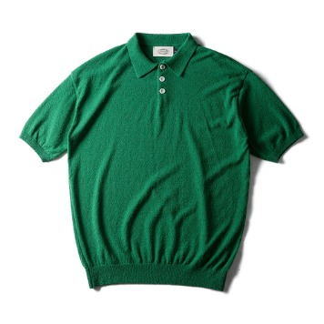 AMFEASTTerry Buttons Summer Knitwear(Green)