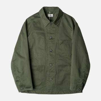 ROUGH SIDEFrench Work Jacket(Olive Drab)