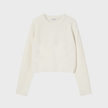 KEI CURRENTFisherman Sweater(Ivory)