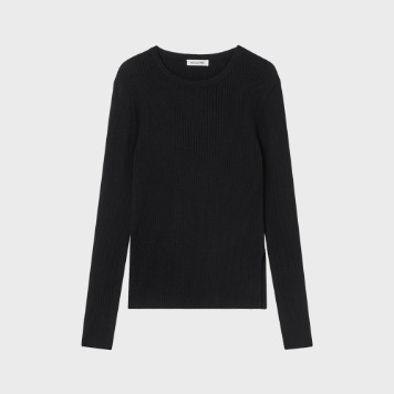 KEI CURRENTRib Sweater(Black)40% OFF