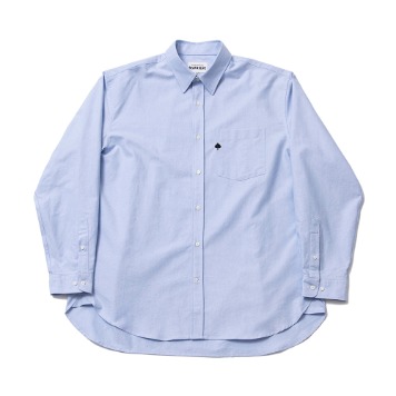 BEAT &amp; SLNCRelaxed Oxford Shirts(Blue)
