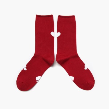 SOCKSTAZSOCKSTAZ x KBPHeavy Cotton Socks(Red)