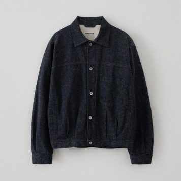 PUBLIC FIGUREHemp Cotton Type1 Jacket(Blue)