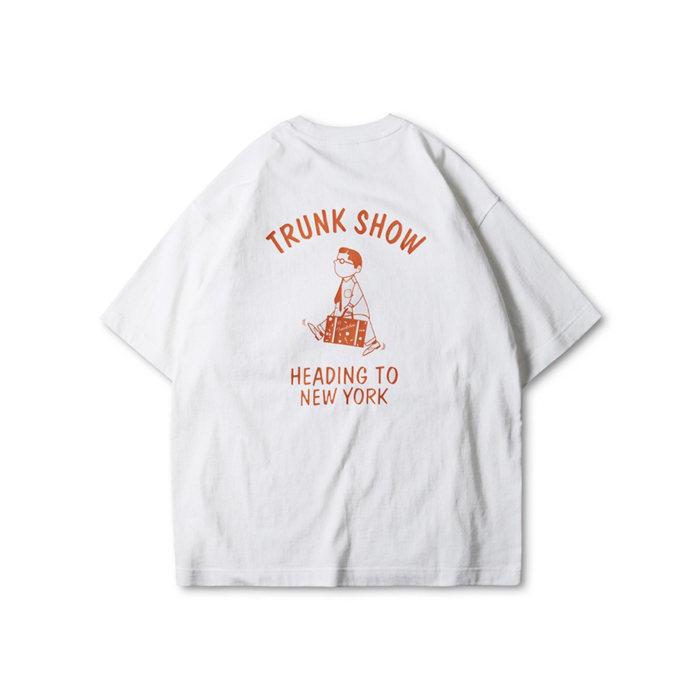 ESFAITrunk ShowHeading To New York T-Shirts(White/Orange)