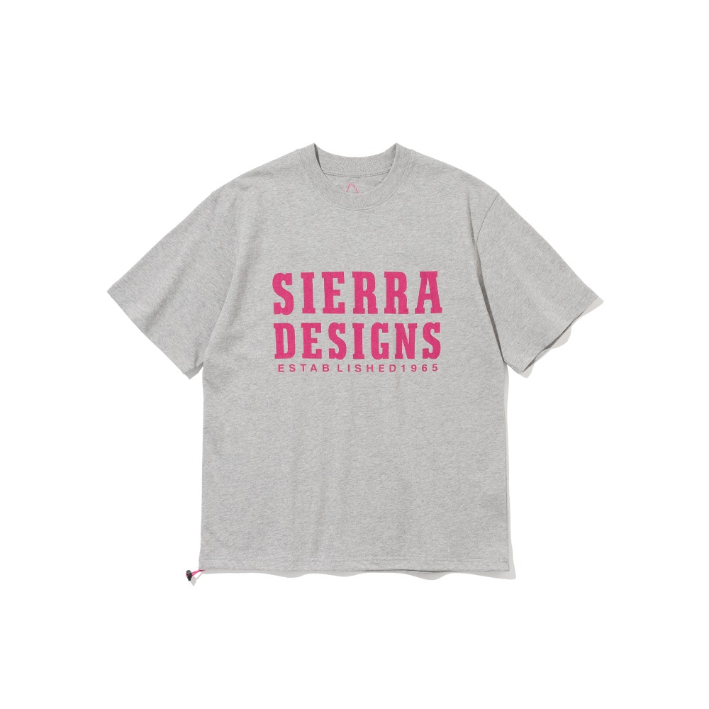 SIERRA DESIGNSSD Logo S/S Tee(Melange Gray)30% OFF