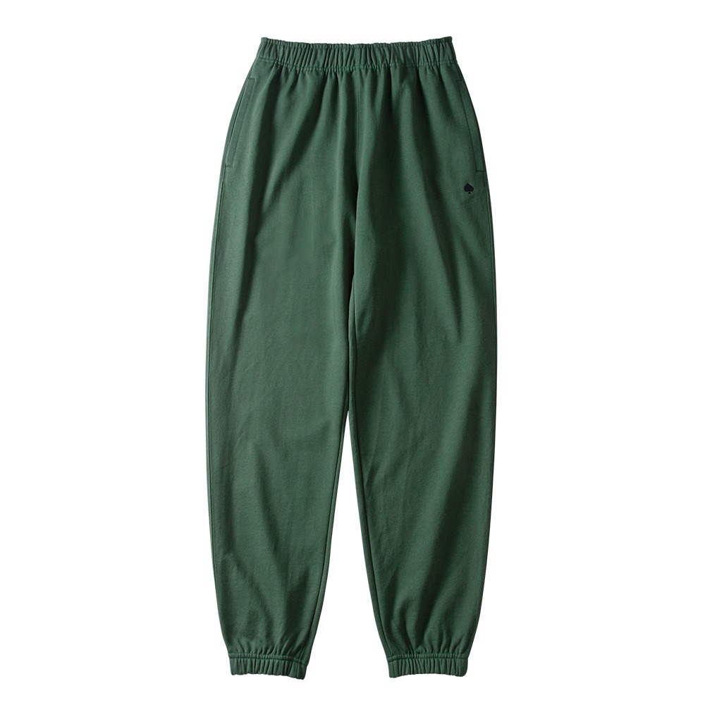 BEAT &amp; SLNCSpade Embroidered Sweat Pants(Green)30% OFF