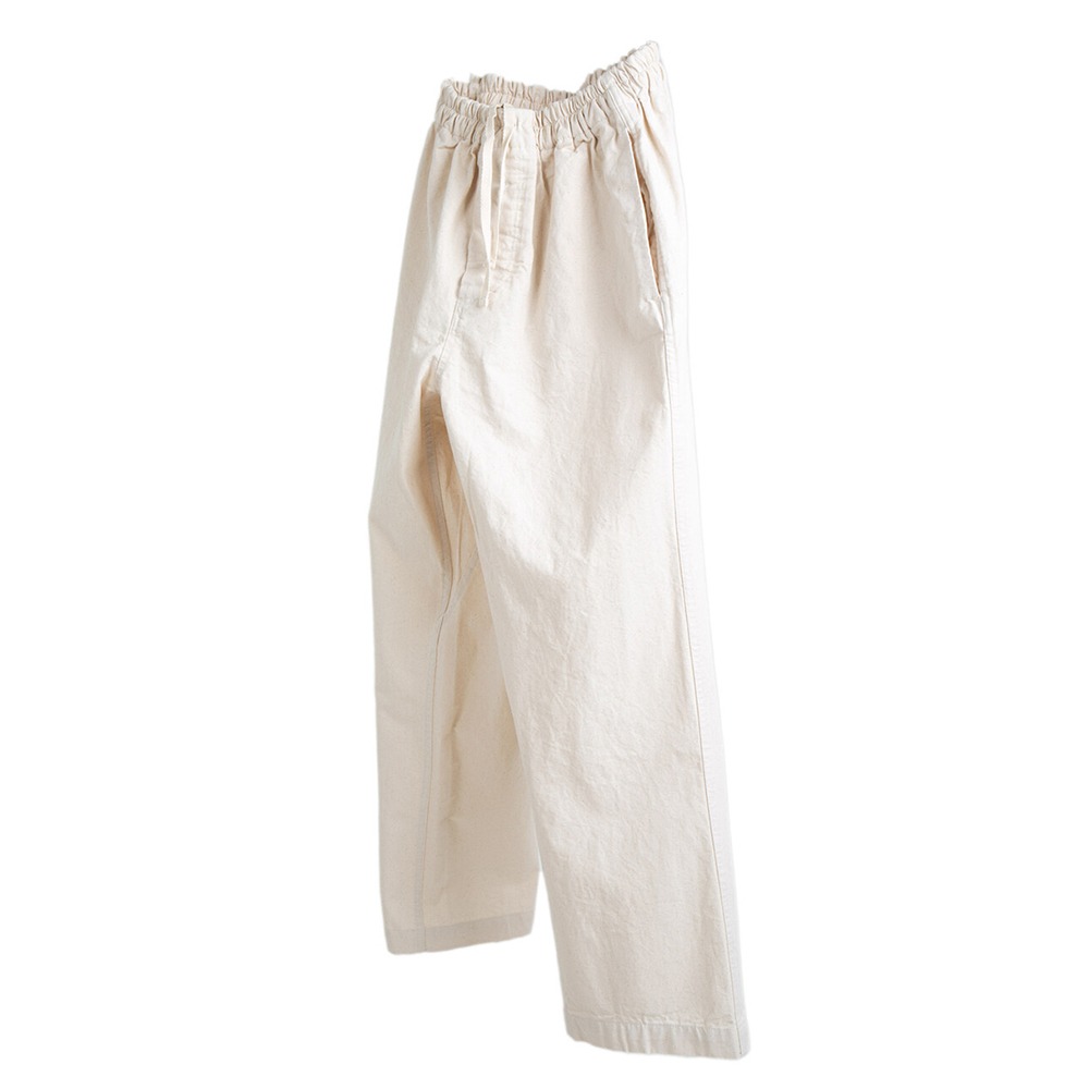 DOCUMENTLight Cotton Pajama Pants(Ecru)