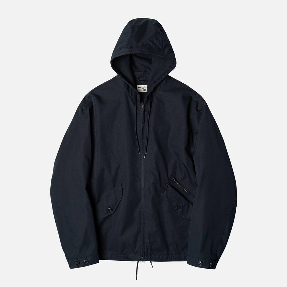 ROUGH SIDE[Signature] Hill Parka (Navy)
