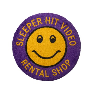 SLEEPER HIT VIDEO for MSK SHOP*RESTOCK*S.H.V. Smiley Rug(Purple)