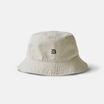 DEUTERODTR1964 DTRO+AFST 90s D Bucket Hats(Beige)