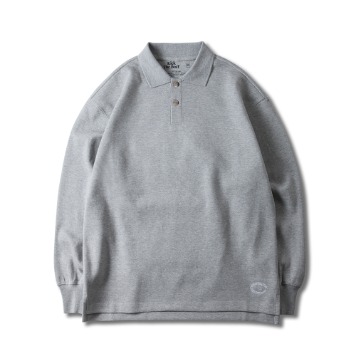 KICK THE BEATPolo Shirts Longsleeve (Grey)