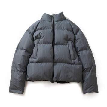 HORLISUN21FW Southpark Reversible Pattern Goosedown Jacket (Grey / Black)