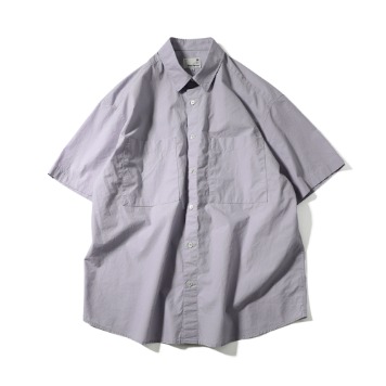 HORLISUN22SS Poole Extra Typewriter Short Sleeve Shirt(Soft Lavender)
