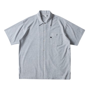 BEAT &amp; SLNCTerry Half Shirts(Melange Grey)