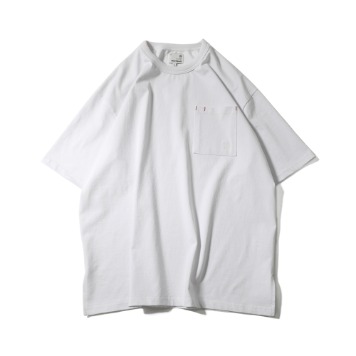 HORLISUN22SS Lawrence Short Sleeve Pocket T-shirt(White)