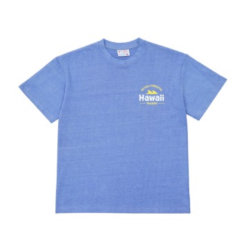 HOTEL CERRITOSHawaii BigWave T-Shirt(Blue)