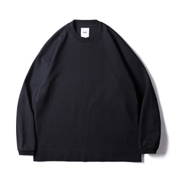 ESFAIDouble Neat Long Sleeve T-shirts(Black)