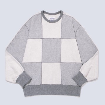 NAMER CLOTHINGChecker Sweatshirts(Gray)30% OFF