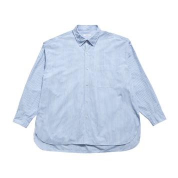 CODDLERTypewriter Organic Cotton Complete Shirts(Stripe Blue)
