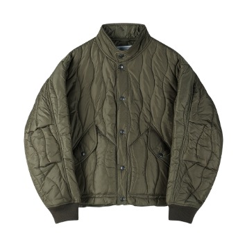 YOUNEEDGARMENTSWave Quilted Blouson(Foliage Green)