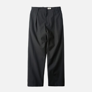 ROUGH SIDE[Signature]Reporter Pants_24SS(Charcoal)