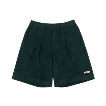 BEAT &amp; SLNCTerry Wide Shorts(Green)