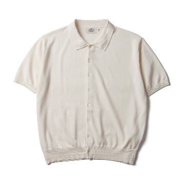 AMFEASTEssential Half Knit Shirts(Cream)