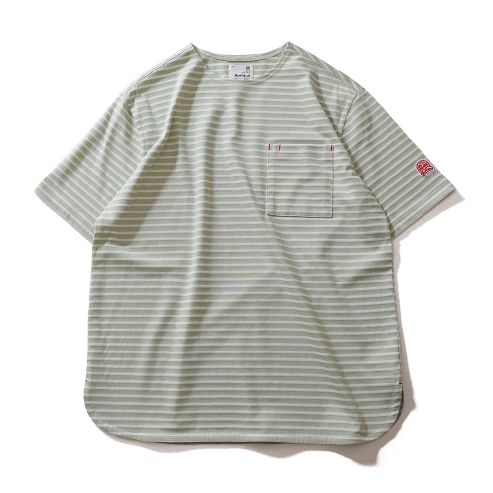 HORLISUNUnion Short Sleeve Pocket T-Shirts(Mint)
