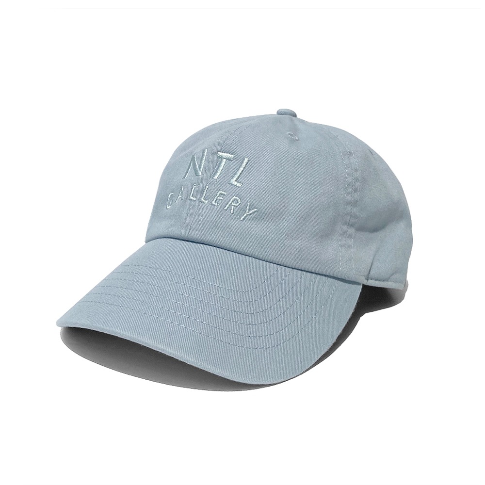 NTL GALLERYClassic Logo Cotton Cap(Mint Blue)