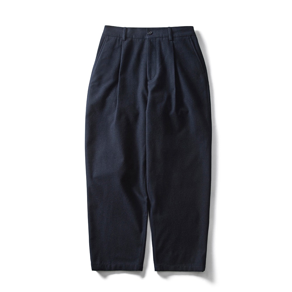 ESFAIA.W.O Set-up Tapered Wide Pants(Navy)