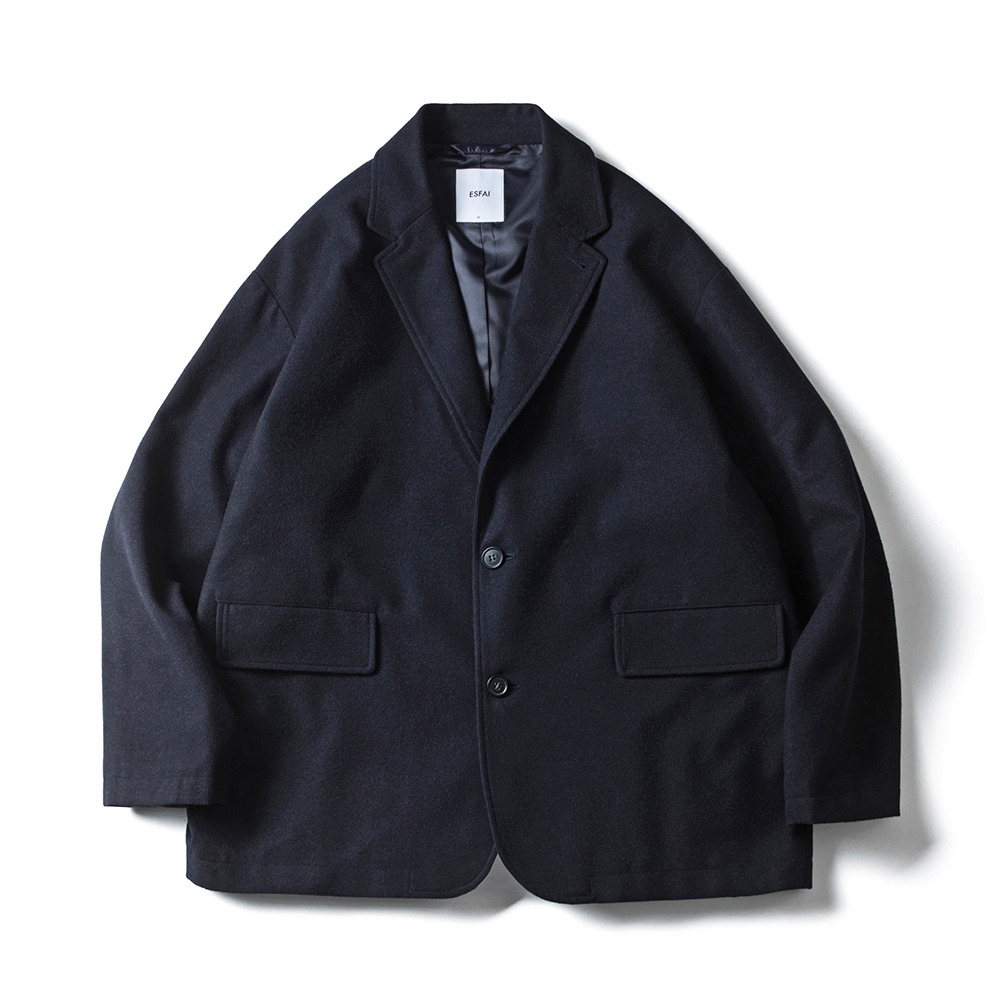 ESFAIA.W.O Set-up Over-Fit Jacket(Navy)