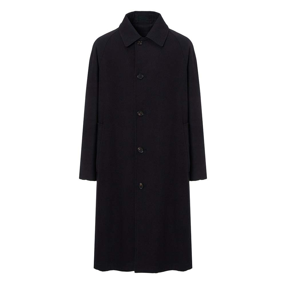 AMFEASTReversible Single Trench Coat(Navy / Check)30%OFF
