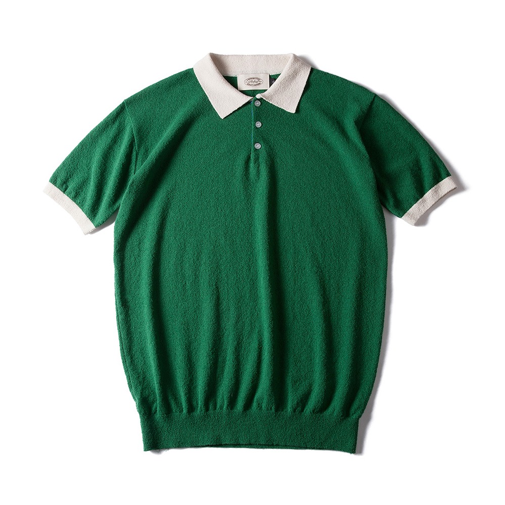 AMFEASTTerry Pastel Summer Knitwear(Green)30% OFF