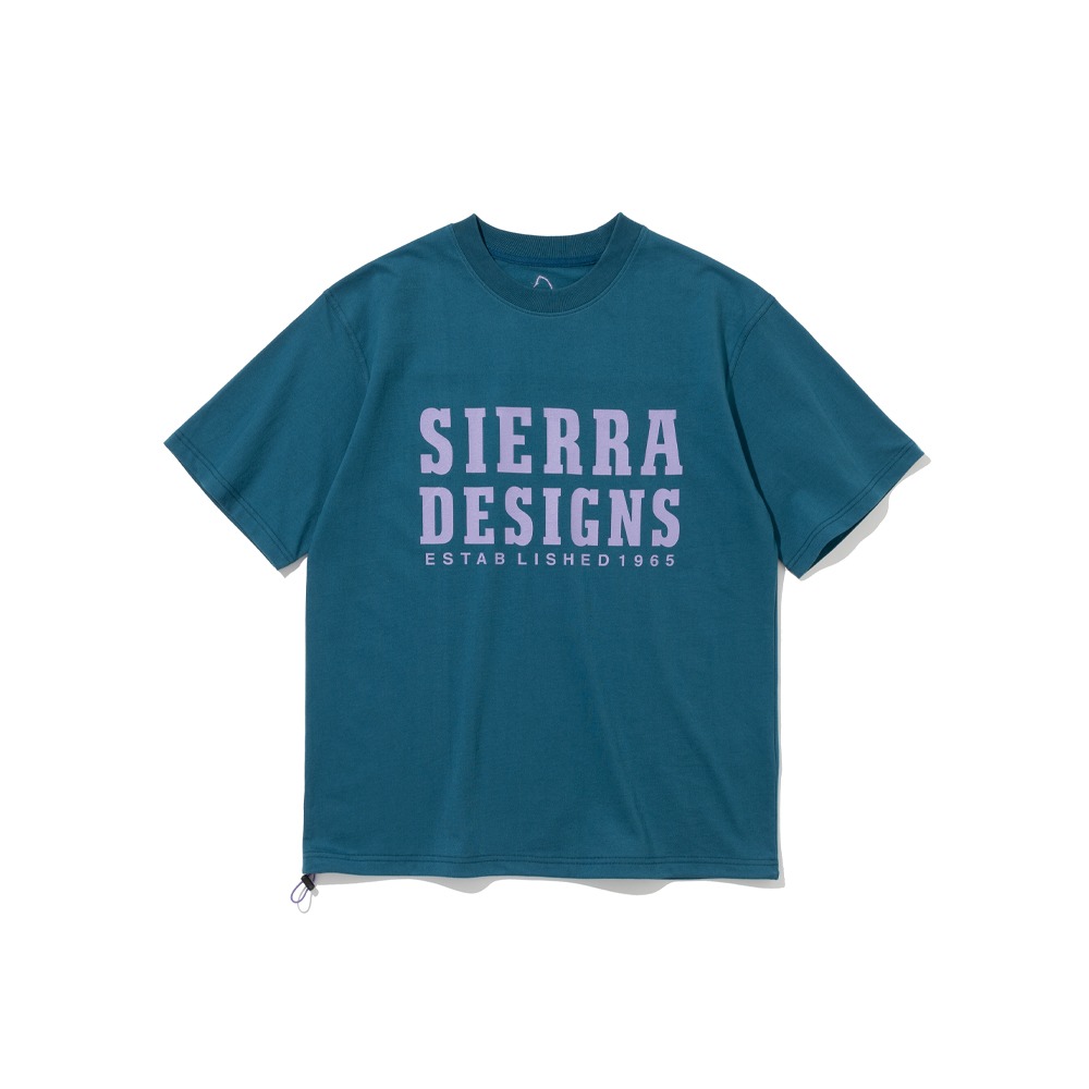 SIERRA DESIGNSSD Logo S/S Tee(Blue Green)