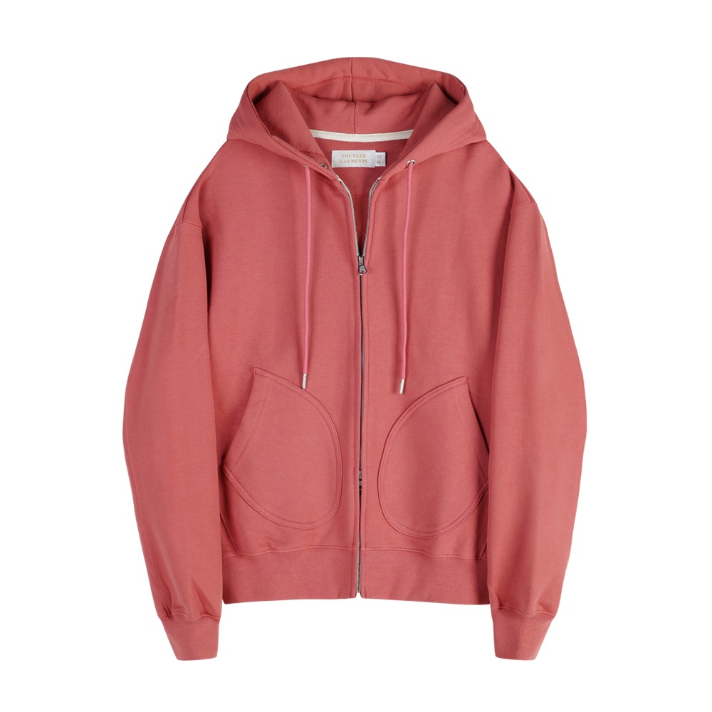 YOUNEEDGARMENTSORGN Hooded Sweat Parka(Pink)