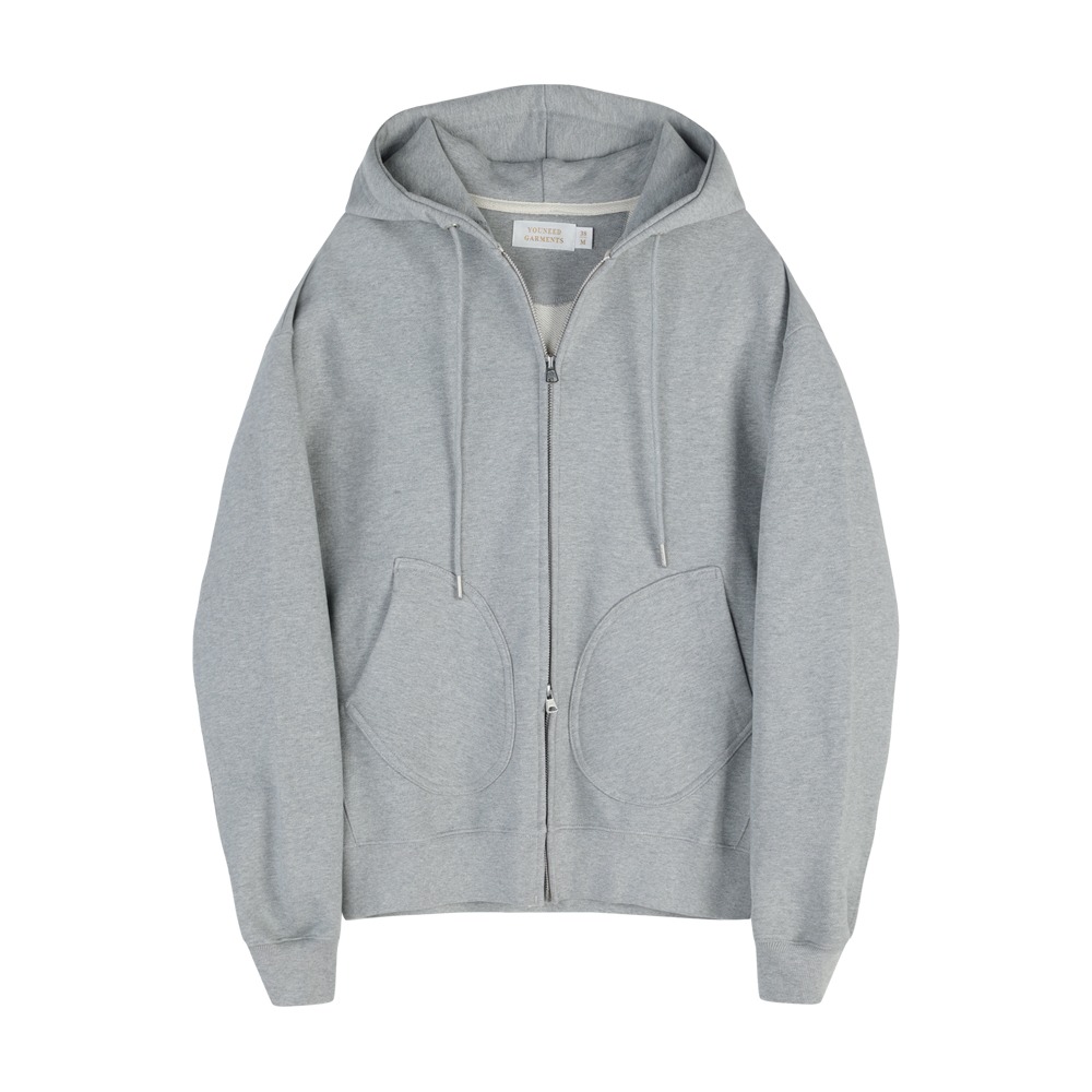 YOUNEEDGARMENTSORGN Hooded Sweat Parka(Gray)30% OFF