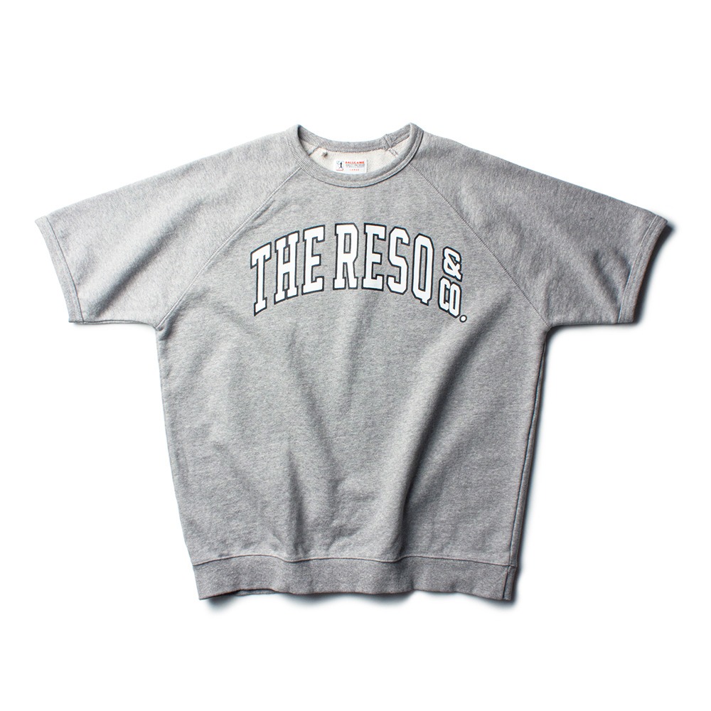 THE RESQ &amp; COCalifornia H/S Sweatshirt(Pebble Grey)