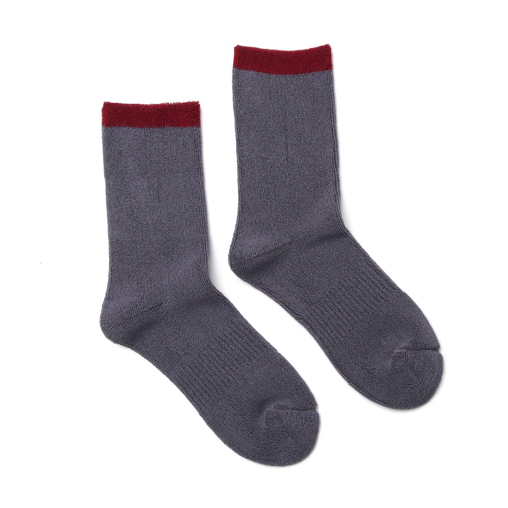 SOCKSTAZTerry Smooth Socks(Charcoal)