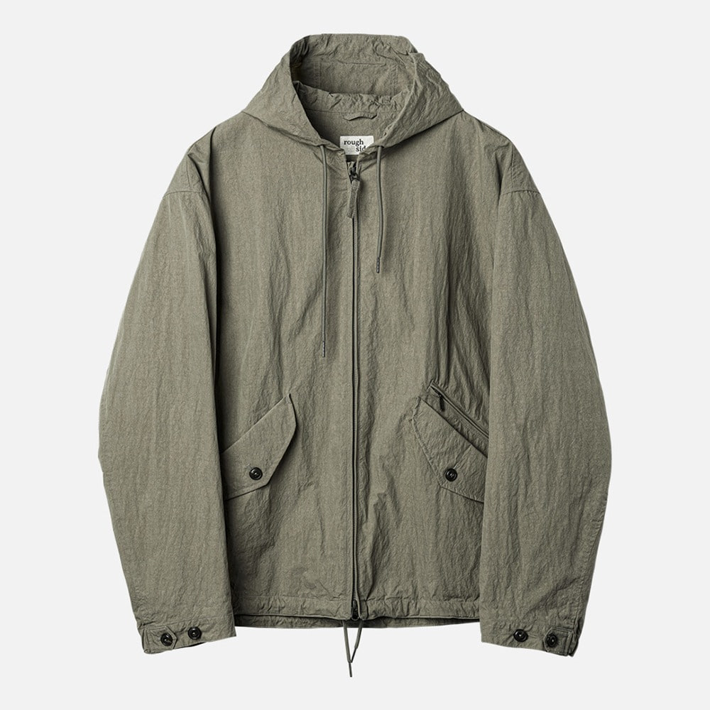 ROUGH SIDE[Signature]Hill Parka(Olive Drab)