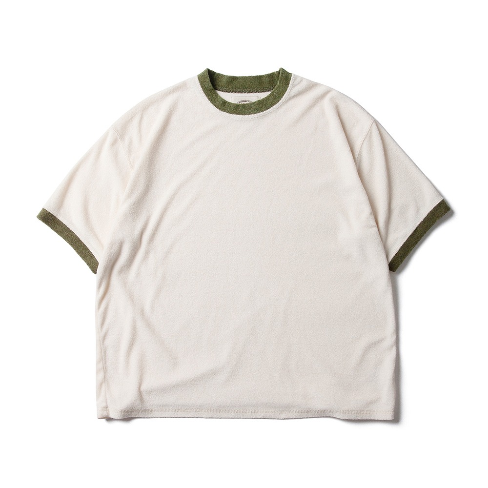 AMFEAST70s Terry Ringer T Shirts(Olive)(6월 23일 예약발송)